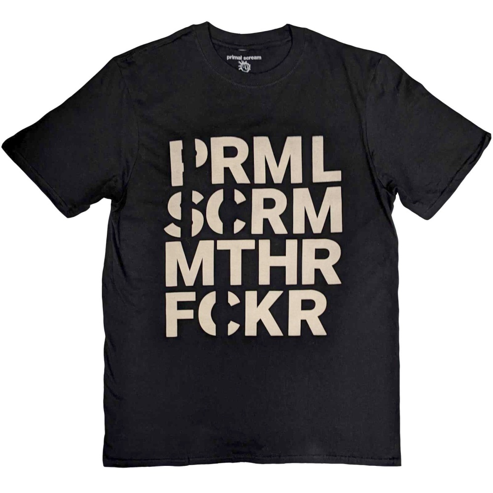 Primal Scream - Muthafucka Tshirt Homme - Noir